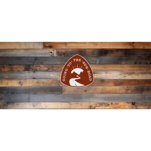 Going To The Sun Road Sign 3D Printed Glacier National Park